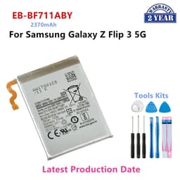 image-Brand New EB-BF711ABY EB-BF712ABY Battery For Samsung Galaxy Z Flip 3 Flip3 5G F711 F711B F712 SM-F711B Batteries+Tools