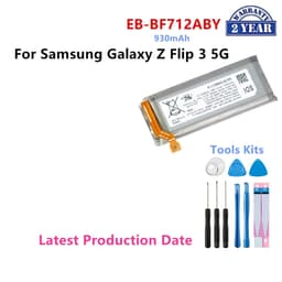 image-Brand New EB-BF711ABY EB-BF712ABY Battery For Samsung Galaxy Z Flip 3 Flip3 5G F711 F711B F712 SM-F711B Batteries+Tools