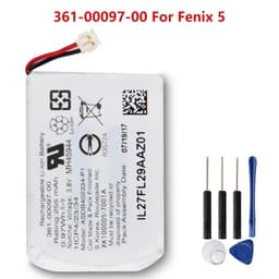 image-New Replacement Battery 361-00097-00 361-00096-00 361-00098-00 For Garmin Fenix 5 6 Fenix 5S Fenix 5X Rechargeable Battery