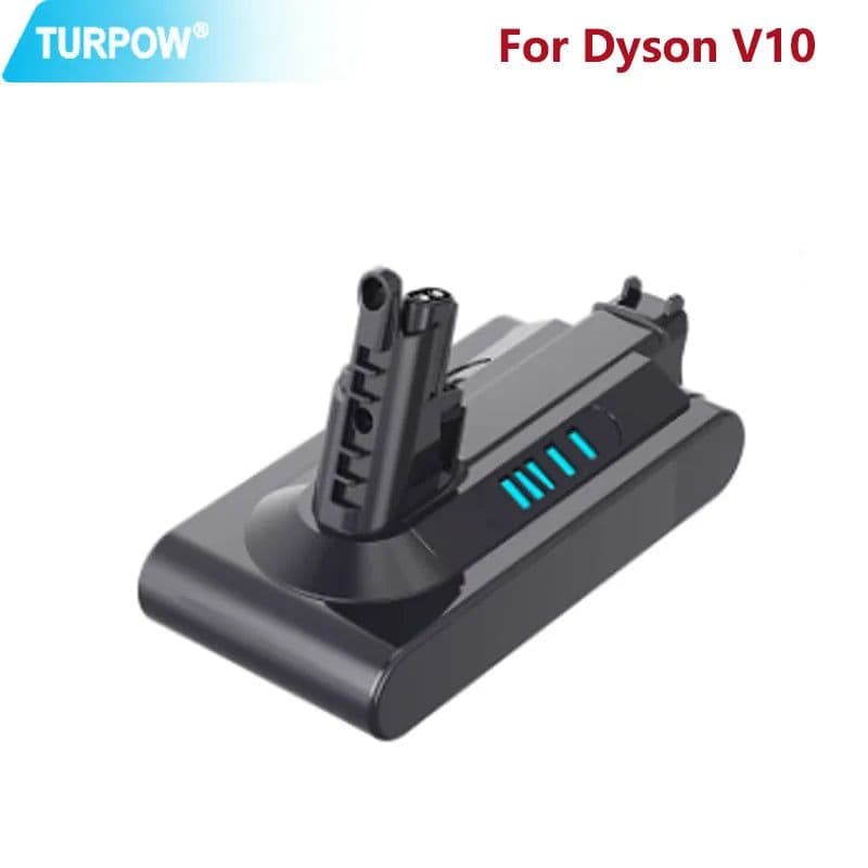 image-V10 Replacement Battery Lithium-ion 25.2V 6000mA For Dyson V10 Cleaner RH-10 SV12 Battery Pack 7-CELL(206340) SV14 7INR21/70