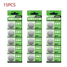 image-CR2016 Lithium Button Battery DL2016 BR2016 DL2016 LM2016 3V 2016 Coin Cell Watch Batteries for Toys Clock Remote pilas boton