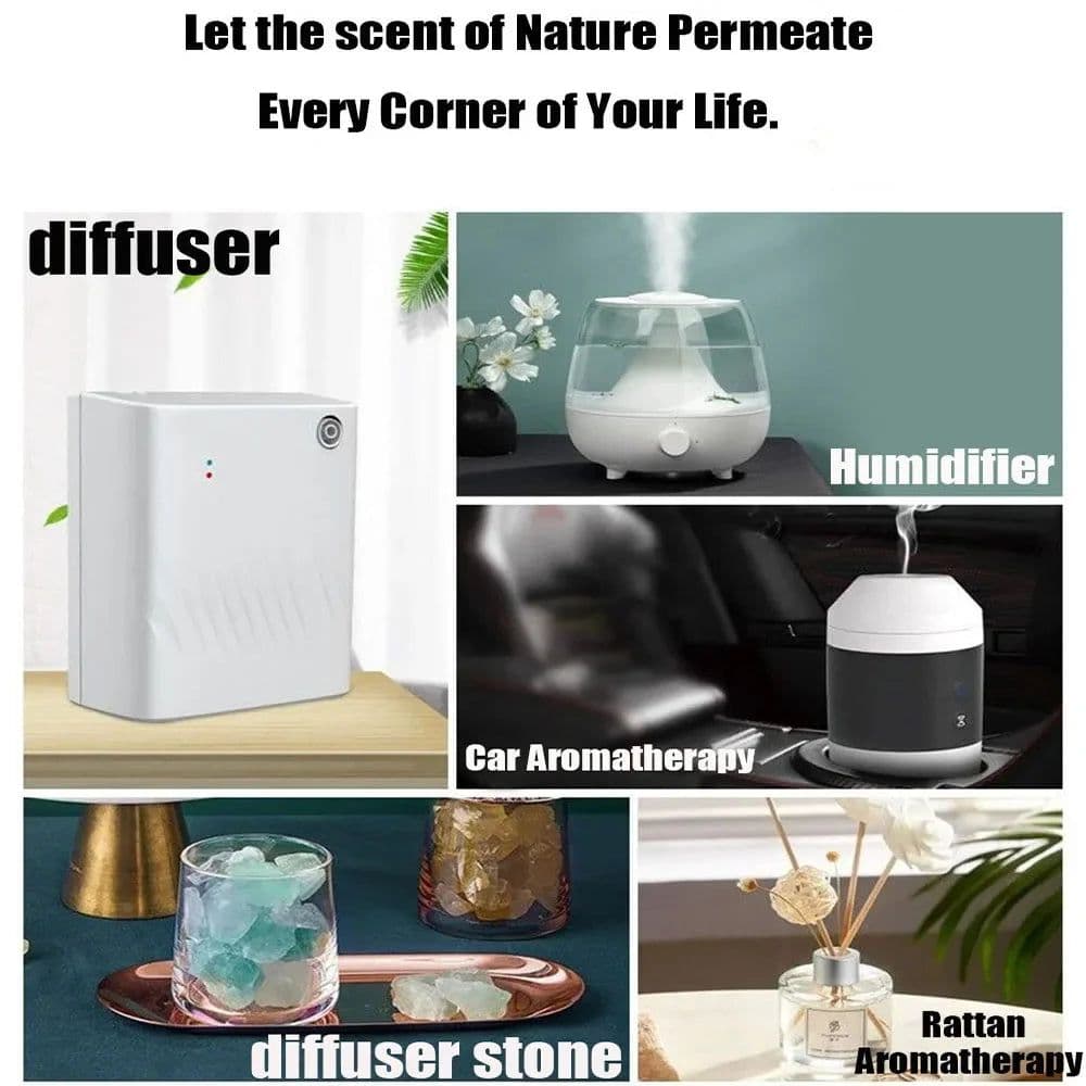 image-500ML Large Capacity Essential Oil Home Air Freshener Fragrance Perfume Oil Tonn Fordd Ouudd Wood Aromatherapy Diffuser Refil