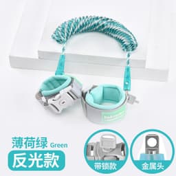 image-Children's anti-lost belt traction rope baby anti-lost bracelets slip baby anti-lost rope children anti-lost reflective keys