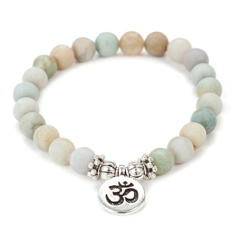 image-European and American cross-border creative bracelets Amazon beads yoga lotus men and women beaded bracelets for foreign trade