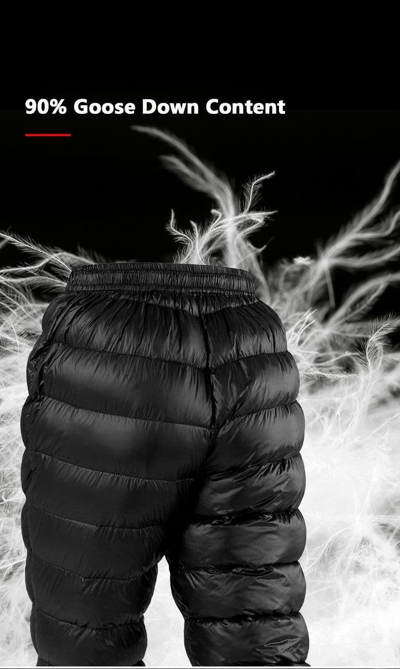 image-Outdoor lightweight winter white goose down pants