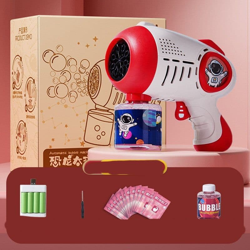 image-Fashion Personality Bubble Blowing Machine Toys