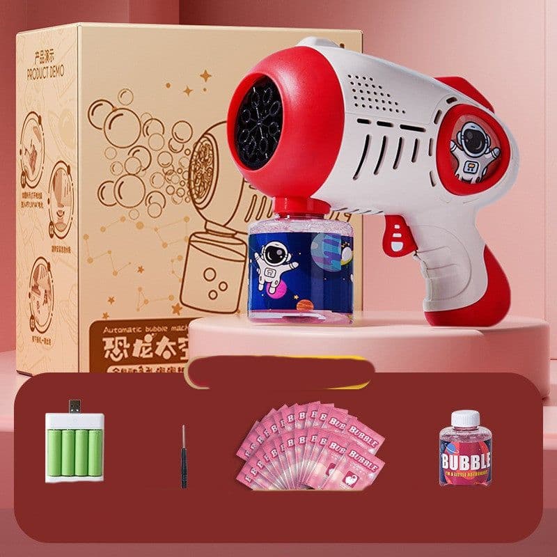 image-Fashion Personality Bubble Blowing Machine Toys