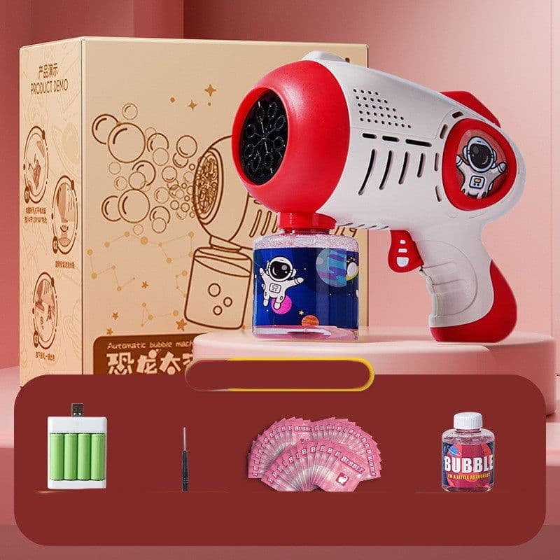 image-Fashion Personality Bubble Blowing Machine Toys