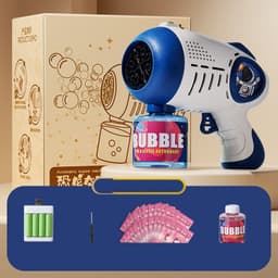 image-Fashion Personality Bubble Blowing Machine Toys
