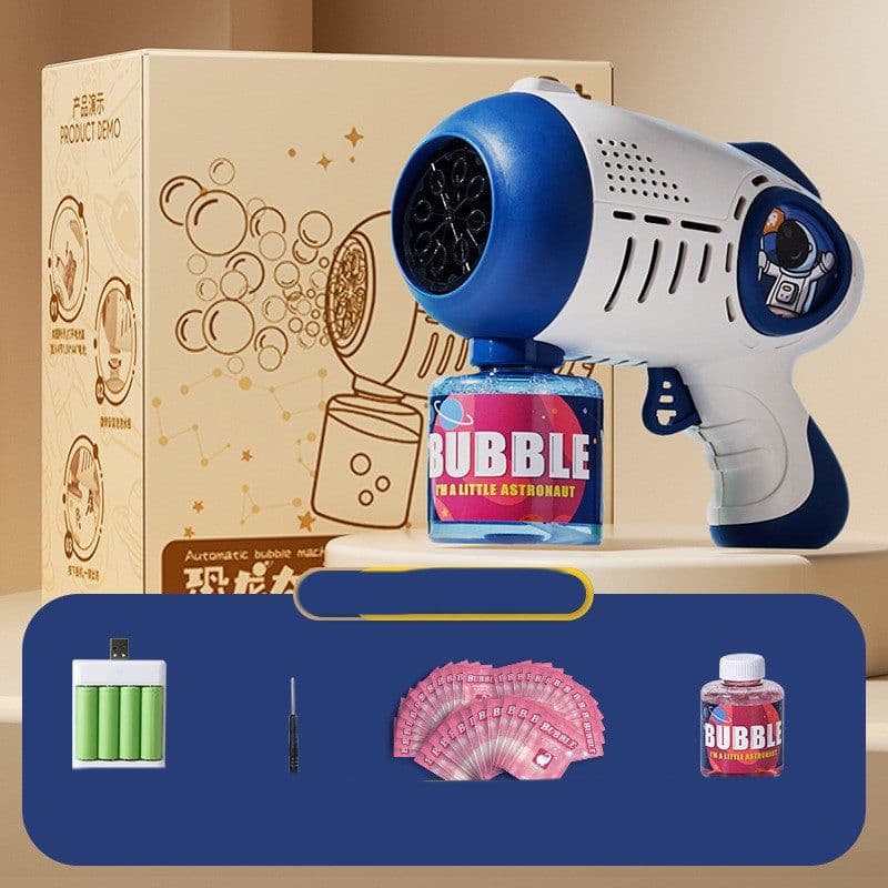 image-Fashion Personality Bubble Blowing Machine Toys