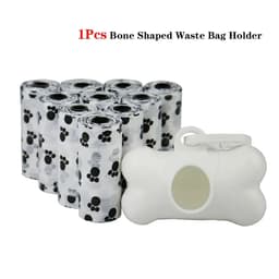 image-Pet Poop Bag Solid Color Printed Pet Garbage Bag Clean Poop Bag Dog Walking Portable Poop Bag For Dogs Litter and Housewife Bags