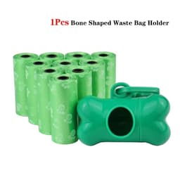 image-Pet Poop Bag Solid Color Printed Pet Garbage Bag Clean Poop Bag Dog Walking Portable Poop Bag For Dogs Litter and Housewife Bags