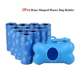 image-Pet Poop Bag Solid Color Printed Pet Garbage Bag Clean Poop Bag Dog Walking Portable Poop Bag For Dogs Litter and Housewife Bags