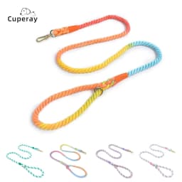 image-Cuperay Hand-Woven Cotton Dog Leash 120cm/150cm