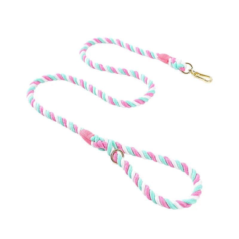 image-Cuperay Hand-Woven Cotton Dog Leash 120cm/150cm
