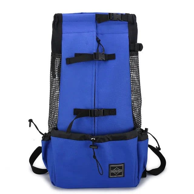 image-Outdoor Travel Large Capacity Pet Bag Outdoor Convenient Carry Breathable Cat and Dog Double Shoulder Backpacks Wholesale