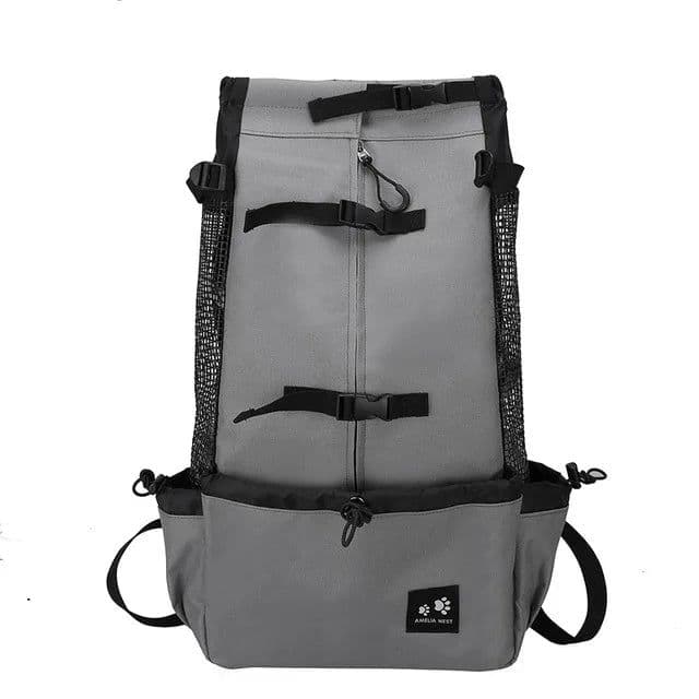 image-Outdoor Travel Large Capacity Pet Bag Outdoor Convenient Carry Breathable Cat and Dog Double Shoulder Backpacks Wholesale