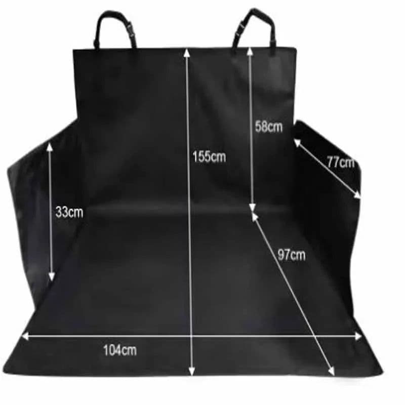 image-Durable Waterproof Oxford Cloth Pet Mat for SUV Car Trunk Cargo Liner Whole Cover Anti-skid Car Dog Carriers Travel Accessories