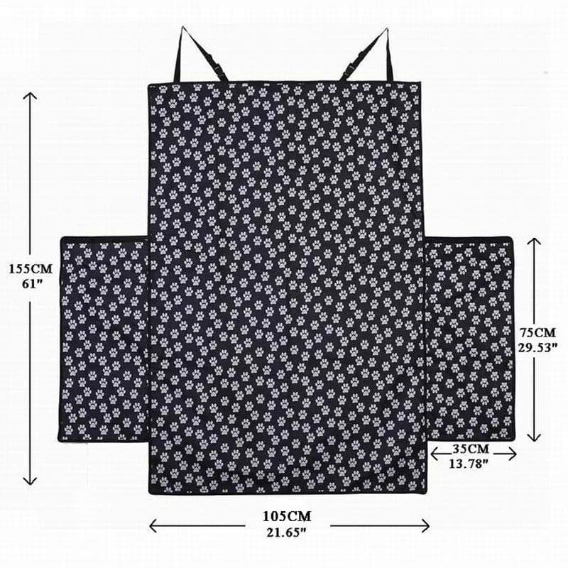 image-Durable Waterproof Oxford Cloth Pet Mat for SUV Car Trunk Cargo Liner Whole Cover Anti-skid Car Dog Carriers Travel Accessories