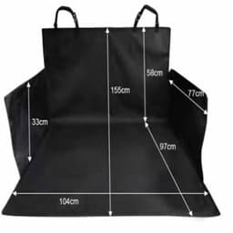 image-Durable Waterproof Oxford Cloth Pet Mat for SUV Car Trunk Cargo Liner Whole Cover Anti-skid Car Dog Carriers Travel Accessories