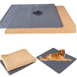 image-Waterproof Reusable Washable Dog Pet Diaper Mat Training Pad Urine Absorbent Environment Protect Diaper Mat Dog Car Seat Cover