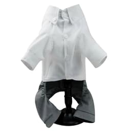 image-Dog Gentleman Wedding Suit Clothing Dog Tuxedo Suit Wedding Party Clothes For Small Dogs Formal Puppy Pet Coat Jacket Outfits