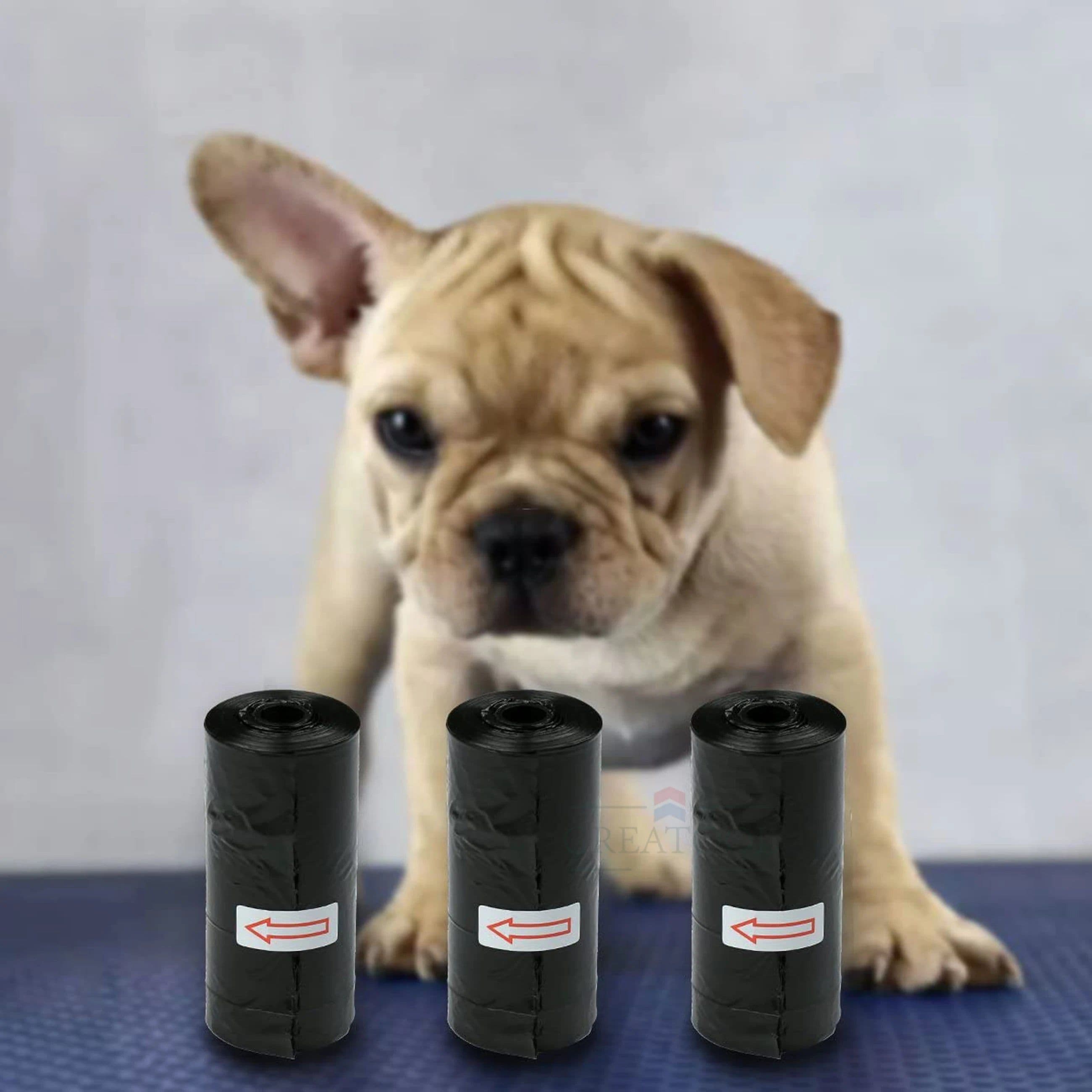 image-Bags for dog poop or pets, collector, support for spoons, bag for puppies and cats, rolls small, price manufactures