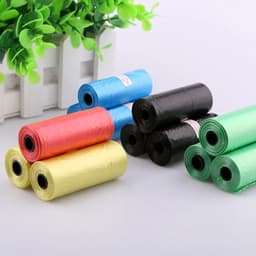 image-Bags for dog poop or pets, collector, support for spoons, bag for puppies and cats, rolls small, price manufactures