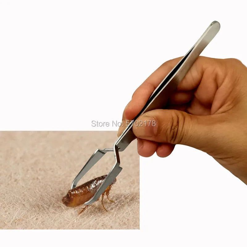 image-Tick Remover Eliminate Tweezers Pet Dog Cat Accessoires Sick Animal Flea Clean Clip