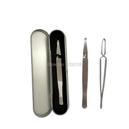 image-Tick Remover Eliminate Tweezers Pet Dog Cat Accessoires Sick Animal Flea Clean Clip