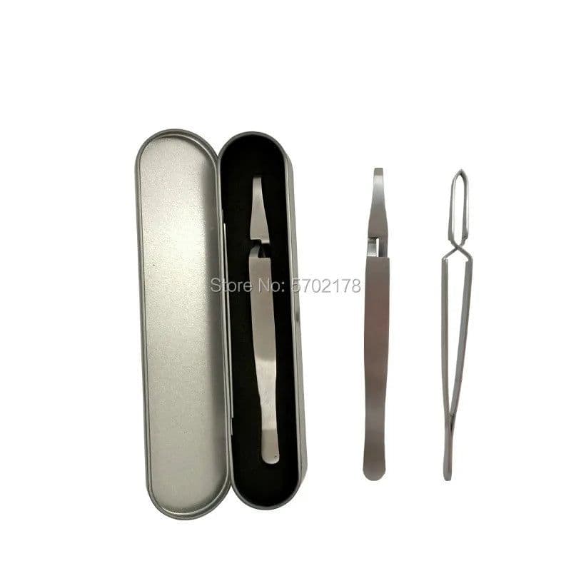 image-Tick Remover Eliminate Tweezers Pet Dog Cat Accessoires Sick Animal Flea Clean Clip