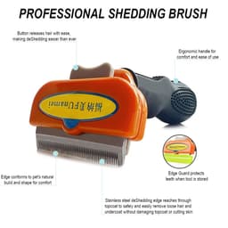 image-Large Dog Hair Removal Comb Big Dog Brush Hair shedding tools Pet Grooming Brush Dog Comb Hair Massage Cat Comb Cat Brush