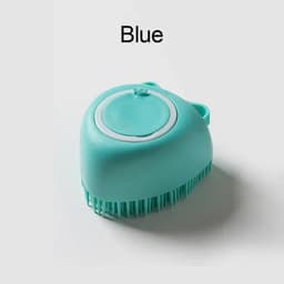 image-Soft Silicone Dog Brush Pet Shampoo Massager Bath Brush Bathroom Puppycat Washing Massage Dispenser Grooming Shower Brush