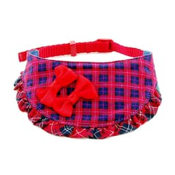 image-Dog Cat Bandana Plaid Adjustable Scarf Washable Collar for Cats Puppy Pet Accessories for Small Medium Large Dog Supplies