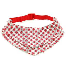 image-Dog Cat Bandana Plaid Adjustable Scarf Washable Collar for Cats Puppy Pet Accessories for Small Medium Large Dog Supplies