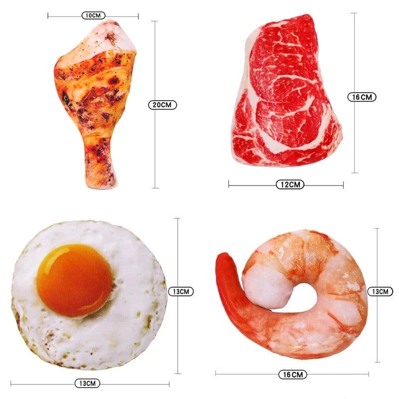 image-Bone Beef Shape Pet Dog Squeaker Toys for Dogs Chew Puppy Cat Toy Pets Accessories Interesting Zabawki Dla Psa Kedi Malzemeleri