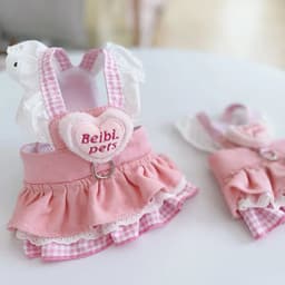 image-Pink Princess Accessories For Small Dogs Love Baby Pet Vest Harness Collar Apparel XS XL Kitten Puppy Cat Chest Strap Yorkshire