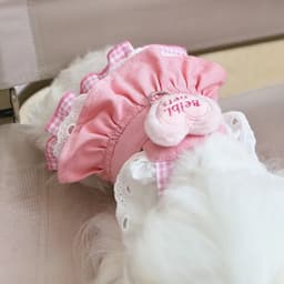image-Pink Princess Accessories For Small Dogs Love Baby Pet Vest Harness Collar Apparel XS XL Kitten Puppy Cat Chest Strap Yorkshire