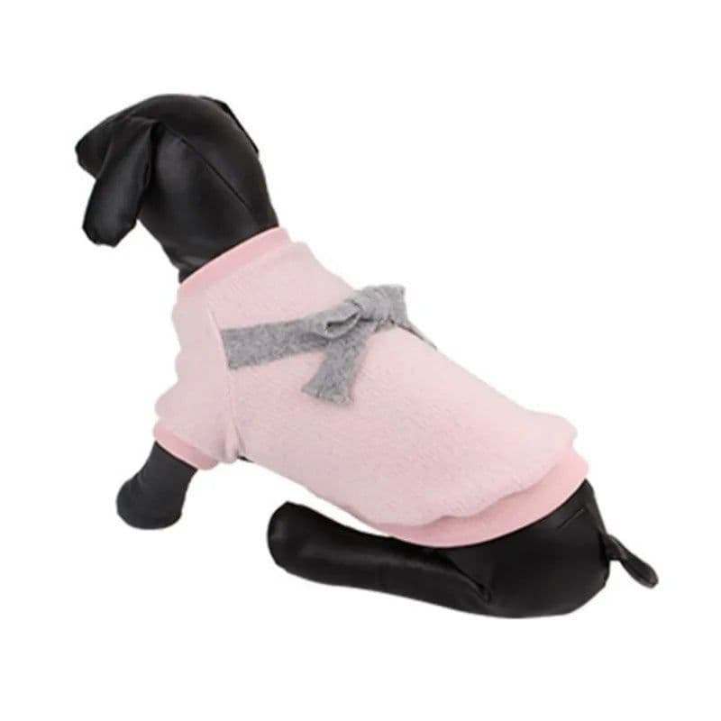 image-Spring Witer Pet Clothes Elegant Luxury Fur Winter Overcoat For Small Dog Cat Clothes Bowknot Chihuahua