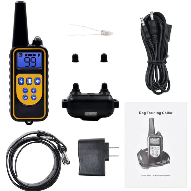 image-800m Electric Dog Training Collar Waterproof Rechargeable