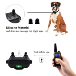 image-800m Electric Dog Training Collar Waterproof Rechargeable