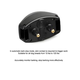 image-Dog Training Collar/Auto-barking Stopper 2 in 1 Function 500m Remote Control Range Waterproof Pet Electric Collar For Most Dogs