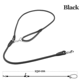 image-Nylon Dog Leashes Pet Dogs Chain Traction Rope Leads for Running Free Hands Rope Chain for Small Large Dogs