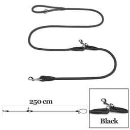 image-Nylon Dog Leashes Pet Dogs Chain Traction Rope Leads for Running Free Hands Rope Chain for Small Large Dogs