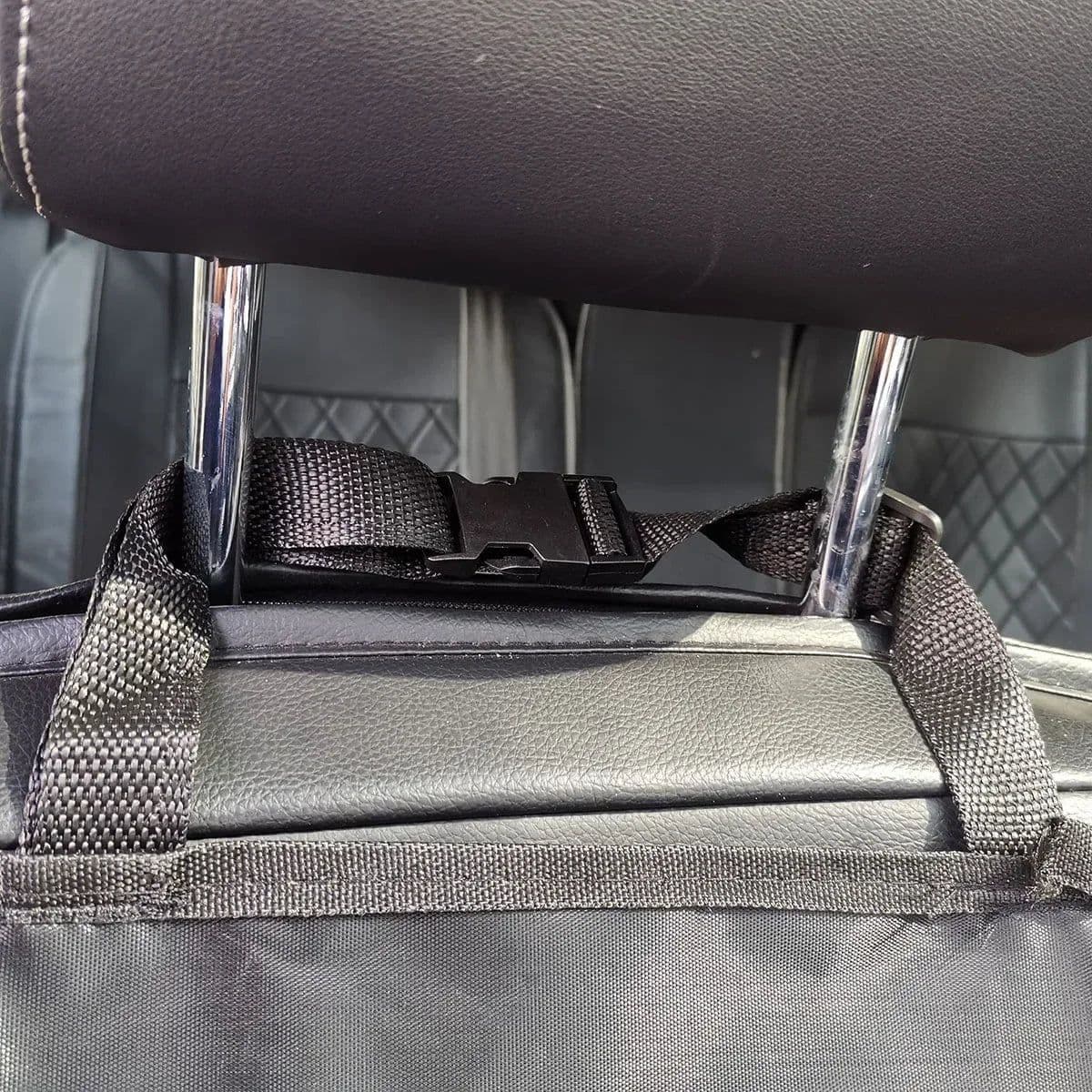 image-Waterproof Front Rear Seat Cover Protector Nylon Mat Safety Anti Scratch Travel Accessories for Cat Dog Pet Carrier Pet Supplies