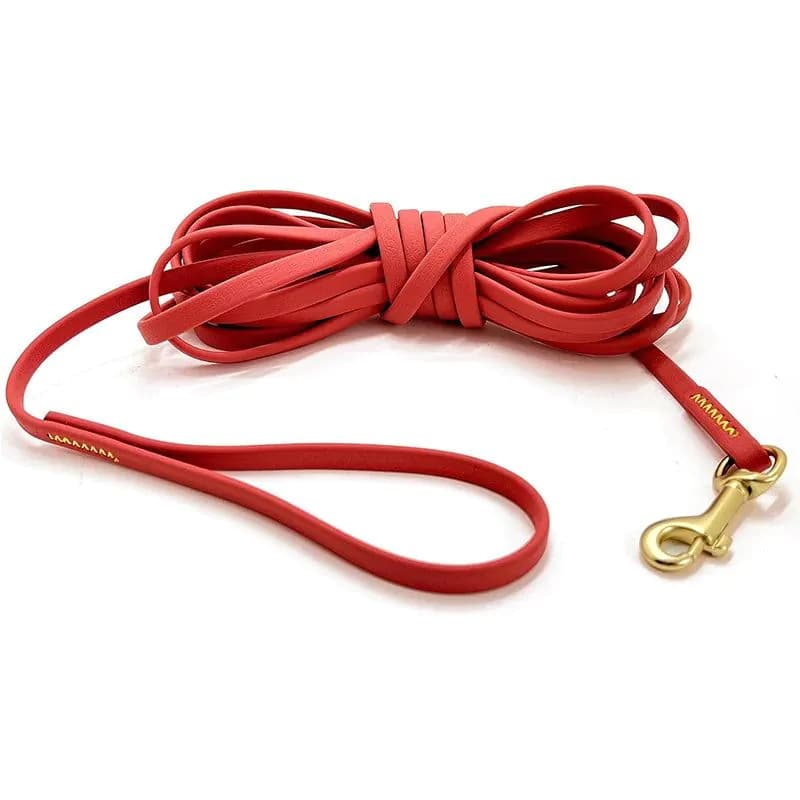 image-3M 6M 9M Dog Leash Long PVC Pet Leashes Easy To Clean Rope Waterproof Training Leash For Large Medium Small Dogs
