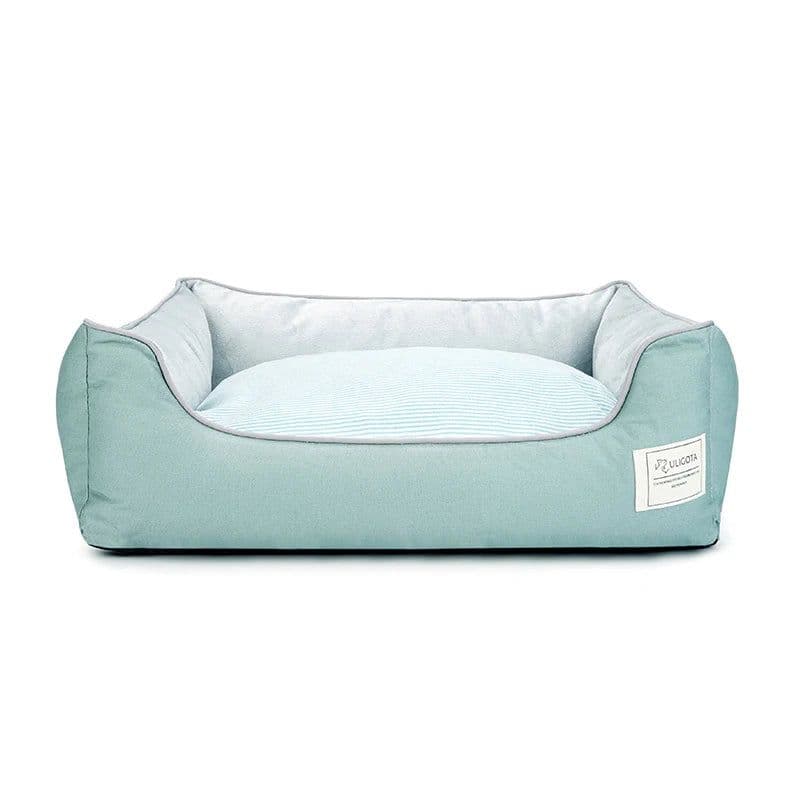 image-Square Soft Dog Beds for Small Medium Dogs Sleeping Pet Kennel Cat Cushion Winter Warm Dog Bed Cushion Removable Dog Sofa Beds