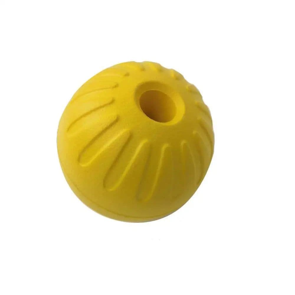 image-1pc Teeth Indestructible Bite Rubber Puppy Funny Training Ball Chew Toys Play Fetch Solid with Carrier Rope Pet Dog Toy