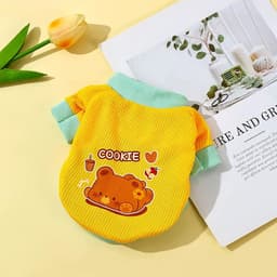 image-Pet autumn and winter sweaters spring and autumn sweaters cat and dog clothing original patterns colorful animal prints clothin