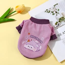 image-Pet autumn and winter sweaters spring and autumn sweaters cat and dog clothing original patterns colorful animal prints clothin